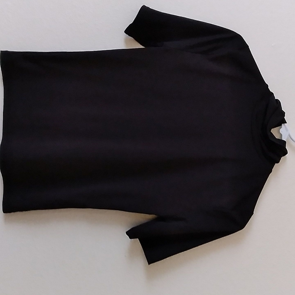 Black turtle neck